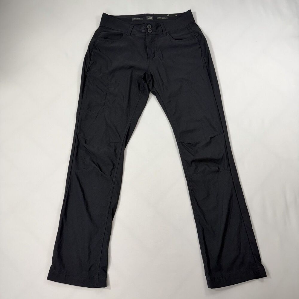 Prana Womens Halle II Pant Size 6 Reg Black Outdoor Hike Gorpcore Camp